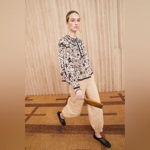 Ulla Johnson Kirana Print Top Sz-0